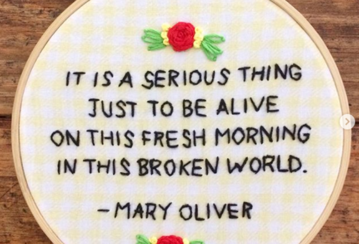 Цитата Мэри Оливер